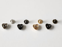 Load image into Gallery viewer, Heart Chicago Screws (3mm stem with a 6mm screw) - 8 pack