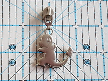 Load image into Gallery viewer, Fire Lizard Zipper Pull - No.5
