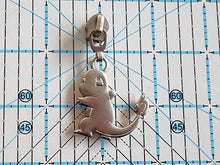 Load image into Gallery viewer, Fire Lizard Zipper Pull - No.5