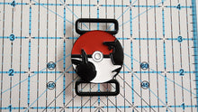 Load image into Gallery viewer, Poke Ball 1 inch (25mm) Strap Connector - 2 pack