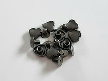 Load image into Gallery viewer, Heart Chicago Screws (3mm stem with a 6mm screw) - 8 pack