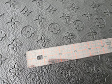 Load image into Gallery viewer, Litchi Embossed Stars & Flowers Vinyl