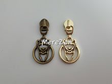 Load image into Gallery viewer, Horn Helmet Zipper Pull - No.5