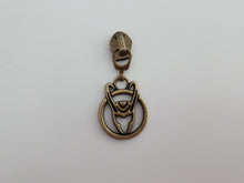 Load image into Gallery viewer, Horn Helmet Zipper Pull - No.5