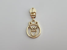Load image into Gallery viewer, Horn Helmet Zipper Pull - No.5