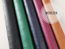 Load image into Gallery viewer, Litchi Embossed Stars & Flowers Vinyl