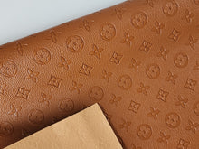 Load image into Gallery viewer, Litchi Embossed Stars & Flowers Vinyl