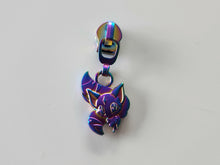 Load image into Gallery viewer, Two Tailed Fox Zipper Pull - No.5