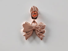Load image into Gallery viewer, Floral Bow Zipper Pull - No.5