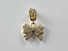 Load image into Gallery viewer, Floral Bow Zipper Pull - No.5