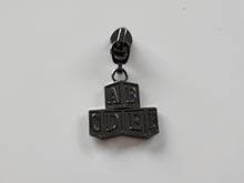 Load image into Gallery viewer, ABC Blocks Zipper Pull - No.5