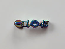 Load image into Gallery viewer, Love Zipper Pull - No.5