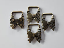 Load image into Gallery viewer, Floral Bow Strap Anchors - 4 pack