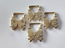 Load image into Gallery viewer, Floral Bow Strap Anchors - 4 pack
