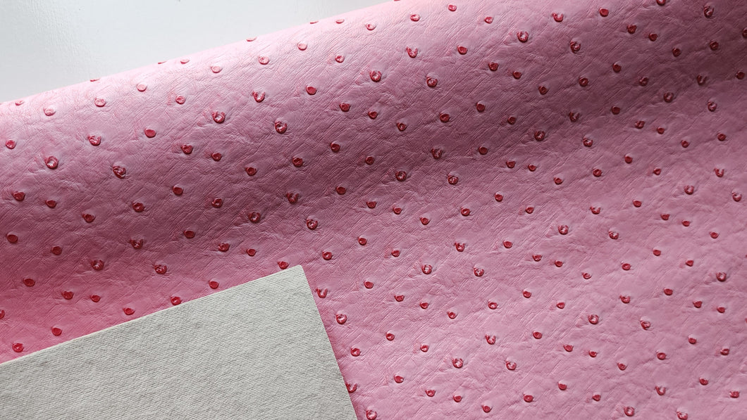 Large Ostrich Textured Vinyl