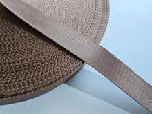 Load image into Gallery viewer, 1 Inch Herringbone Coloured Webbing - Polyester
