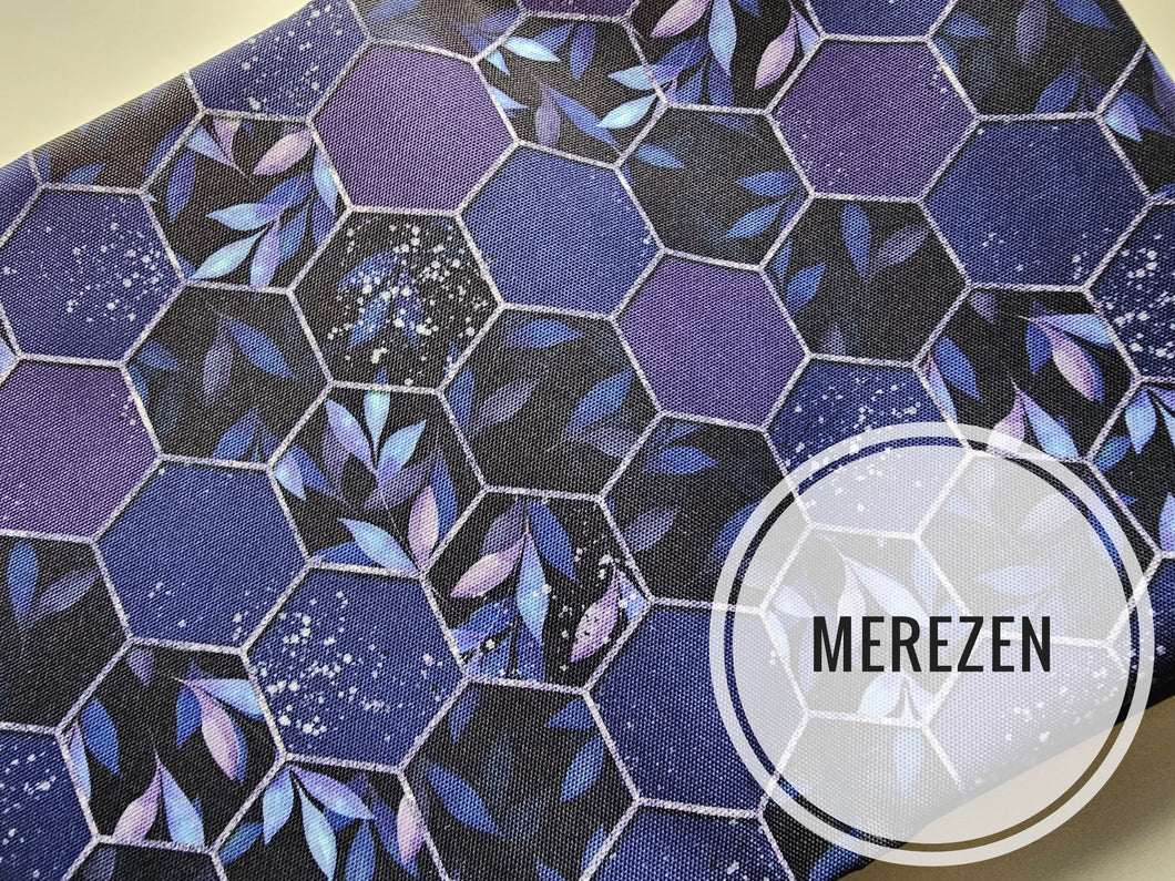 Geo Leaf Waterproof Canvas PVC backed - 600 Denier