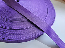 Load image into Gallery viewer, 1 Inch Herringbone Coloured Webbing - Polyester
