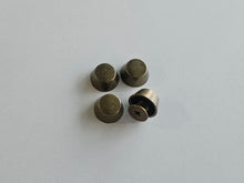 Load image into Gallery viewer, Large Flat Bucket Bag Feet - (11mm) Screw in - 10 pack
