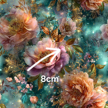 Load image into Gallery viewer, Preorder - Whimsical Floral MereLux Bonded Poly/Nylon
