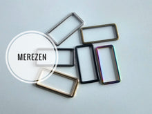 Load image into Gallery viewer, Rectangle Rings - 1.5 Inch (38mm) 2.5mm thick - 4 / 10 Pack
