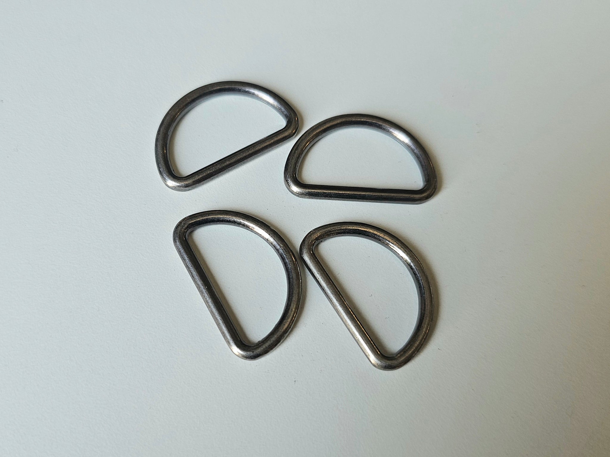 Level 1 D Rings D Rings - 1 Inch (25mm) 3mm thick - 4 pack – MereZen
