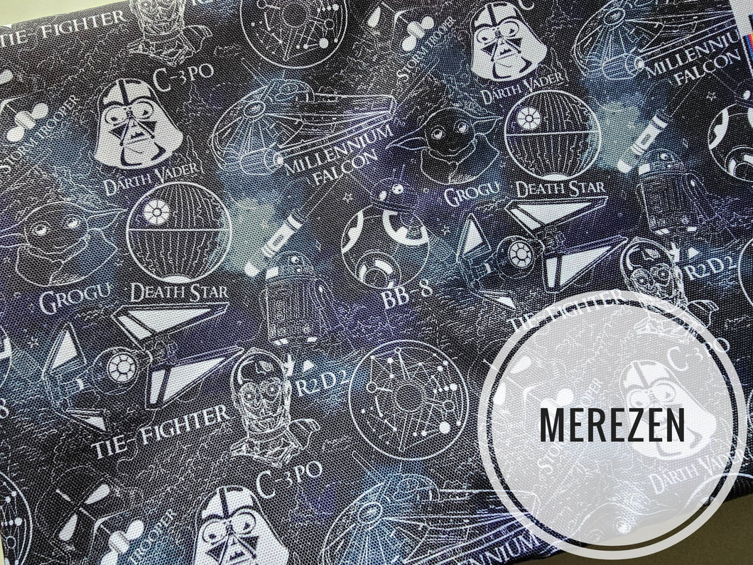 Starlight Rebellion Water Resistant Canvas - 600 Denier