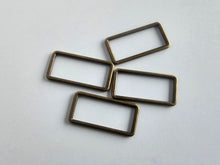 Load image into Gallery viewer, Rectangle Rings - 1.5 Inch (38mm) 2.5mm thick - 4 / 10 Pack
