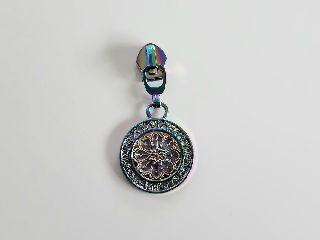 Mandala Magic Zipper Pull - No.5