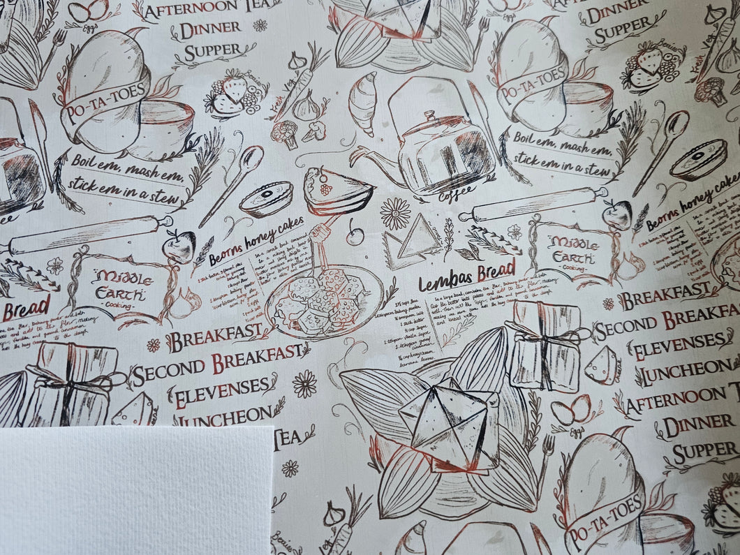 Second Breakfast Printed Vinyl