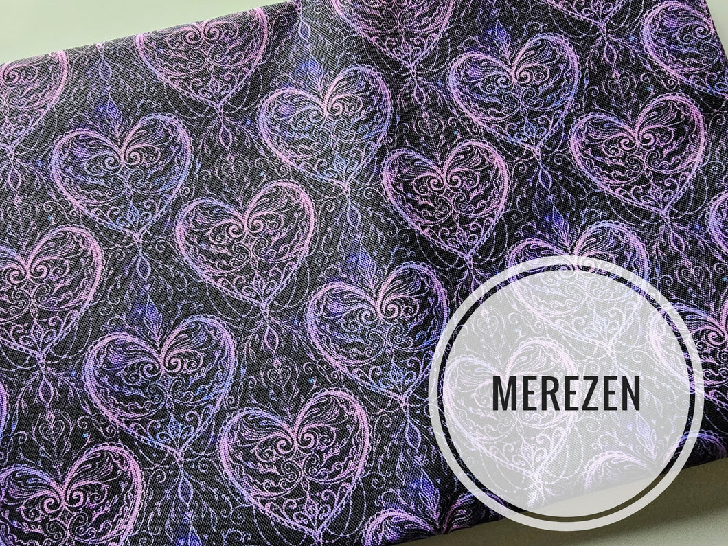 Chained Heart Water Resistant Canvas - 600 Denier
