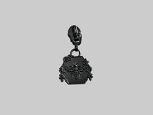 Load image into Gallery viewer, OBS Bee Floral Zipper Pull - No.5
