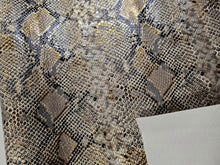 Load image into Gallery viewer, Snake Skin Gold Foil Vinyl
