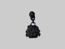 Load image into Gallery viewer, OBS Bee Floral Zipper Pull - No.5
