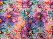 Load image into Gallery viewer, Purple Cosmos Waterproof Canvas PVC backed - 600 Denier
