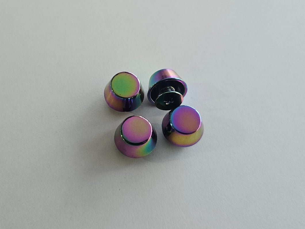Large Flat Bucket Bag Feet - (11mm) Screw in - 10 pack