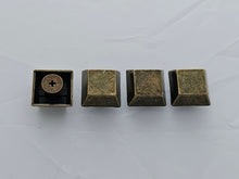Load image into Gallery viewer, Square Bag Feet - Screw in - 4 pack

