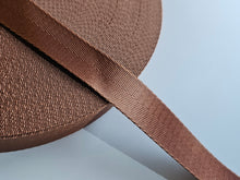 Load image into Gallery viewer, 1 Inch Herringbone Coloured Webbing - Polyester
