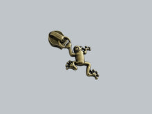 Load image into Gallery viewer, Frog Zipper Pull - No.5
