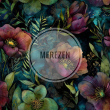 Load image into Gallery viewer, Preorder - Oxblood Tulips MereLux Bonded Poly/Nylon
