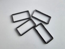 Load image into Gallery viewer, Rectangle Rings - 1.5 Inch (38mm) 2.5mm thick - 4 / 10 Pack
