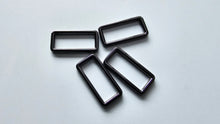 Load image into Gallery viewer, Rectangle Rings - 1.5 Inch (38mm) 4mm &amp; 4.6mm thick - 4 pack
