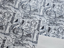 Load image into Gallery viewer, Black Middle Earth Printed Vinyl
