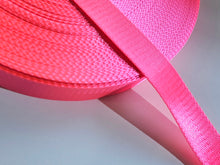 Load image into Gallery viewer, 1 Inch Herringbone Coloured Webbing - Polyester
