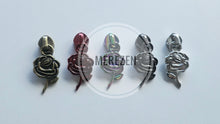 Load image into Gallery viewer, Rose Zipper Pull - No.5
