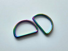 Load image into Gallery viewer, D Rings - 1.5 Inch (38mm) 4 - 5mm thick - 2 pack
