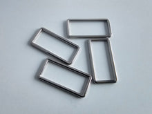 Load image into Gallery viewer, Rectangle Rings - 1.5 Inch (38mm) 2.5mm thick - 4 / 10 Pack
