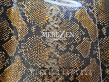 Load image into Gallery viewer, Snake Skin Gold Foil Vinyl
