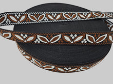 Load image into Gallery viewer, 1.5 Inch Floral Bows Webbing - Cotton/Polyester Blend

