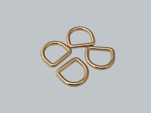 Load image into Gallery viewer, D Rings 3/4 Inch - 4mm thick - 4 pack
